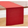 Solino Home Linen Table Runner In Red