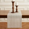 Solino Home Linen Table Runner In White