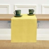 Solino Home Linen Table Runner In Yellow
