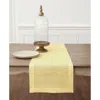 Solino Home Linen Table Runner In Yellow