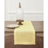Solino Home Linen Table Runner In Yellow