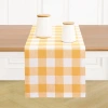 Solino Home Linen Table Runner In Yellow