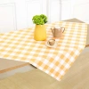 Solino Home Linen Table Throw 52 X 52 Inch For Dining Table, Holiday And Everyday Table Decor In Gold