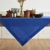 Solino Home Linen Table Throw In Blue
