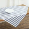 Solino Home Linen Table Throw In Blue
