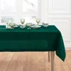 Solino Home Linen Table Throw In Green