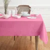 Solino Home Linen Table Throw In Pink