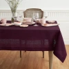 Solino Home Linen Table Throw In Purple