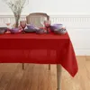 Solino Home Linen Table Throw In Red