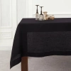 Solino Home Linen Tablecloth In Black