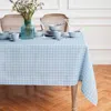 Solino Home Linen Tablecloth In Blue