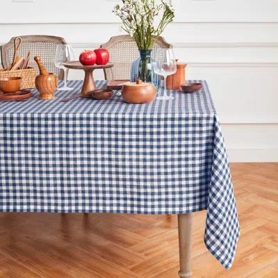 Solino Home Linen Tablecloth In Blue