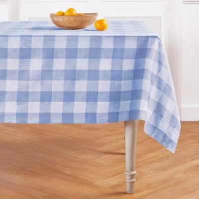 Solino Home Linen Tablecloth In Blue