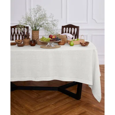 Solino Home Linen Tablecloth In Brown