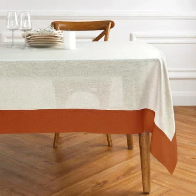 Solino Home Linen Tablecloth In Brown