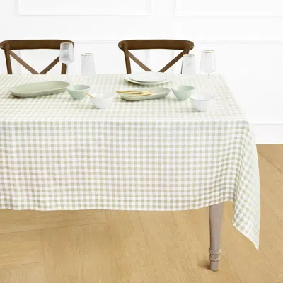 Solino Home Linen Tablecloth In Gray