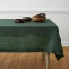 Solino Home Linen Tablecloth In Green