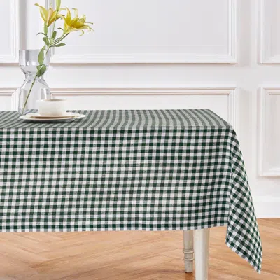 Solino Home Linen Tablecloth In Green