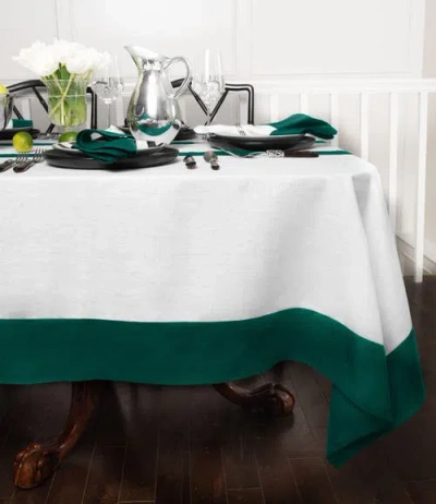 Solino Home Linen Tablecloth In Green