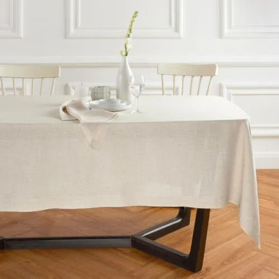 Solino Home Linen Tablecloth In Neutral