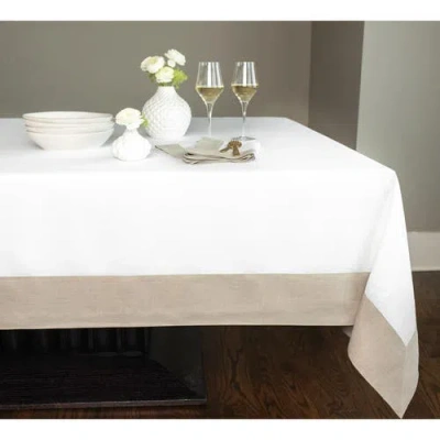 Solino Home Linen Tablecloth In Neutral