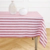Solino Home Linen Tablecloth In Pink