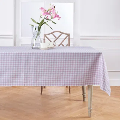 Solino Home Linen Tablecloth In Purple
