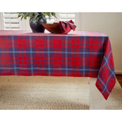 Solino Home Linen Tablecloth In Red