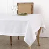 Solino Home Linen Tablecloth In White