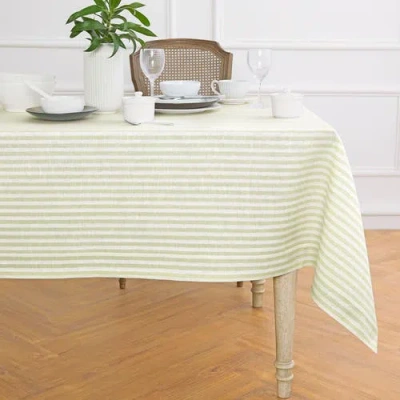 Solino Home Linen Tablecloth In White