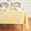 Solino Home Linen Tablecloth In Yellow