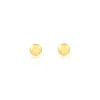 Solio Jewellery Women's Gold / Yellow Mini Ball 3mm Stud 18k Solid Gold In Gold