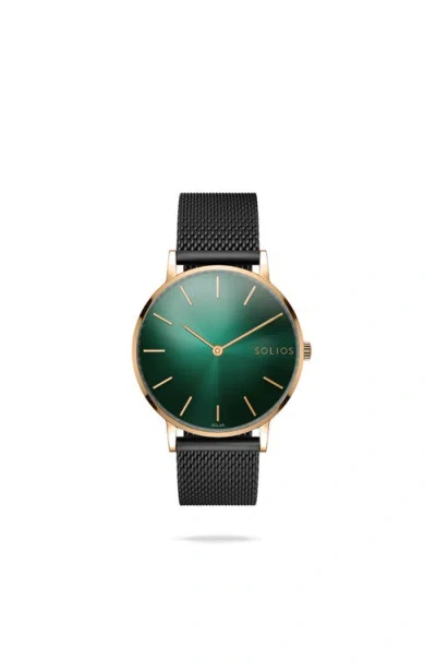 Solios Watches The Rainforest Classic | Green Dial