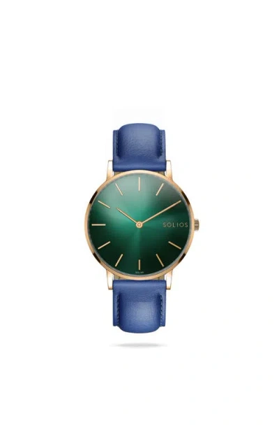 Solios Watches The Rainforest Classic | Green Dial