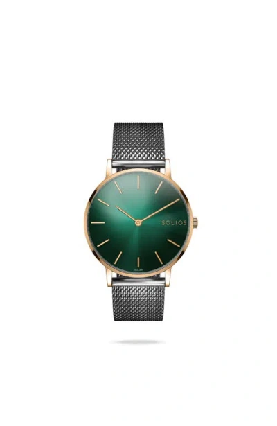 Solios Watches The Rainforest Classic | Green Dial