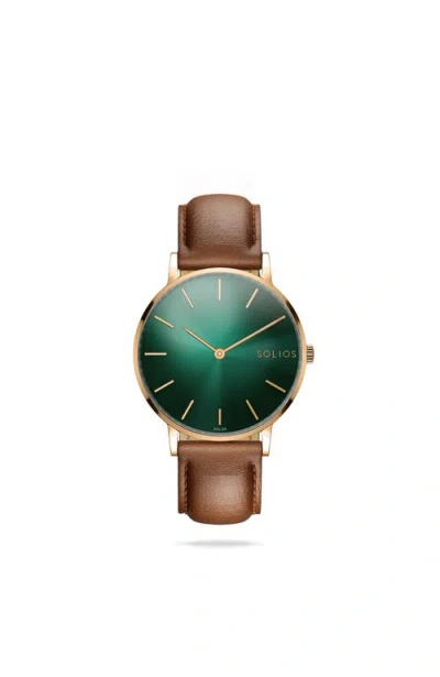 Solios Watches The Rainforest Classic | Green Dial
