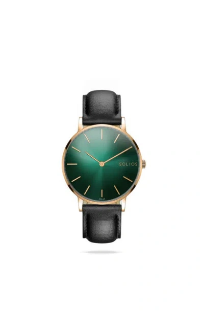 Solios Watches The Rainforest Classic | Green Dial