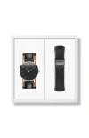 Solios Watches The Solar Classic Bundle | Black Dial