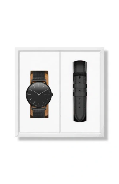 Solios Watches The Solar Classic Bundle | Black Dial