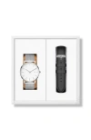Solios Watches The Solar Classic Bundle | White Dial