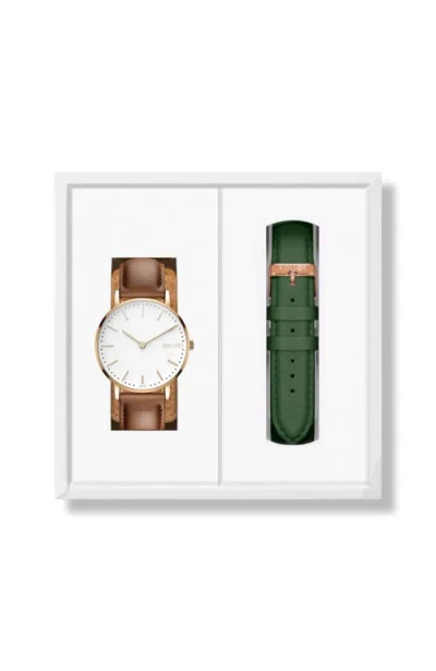 Solios Watches The Solar Classic Bundle | White Dial