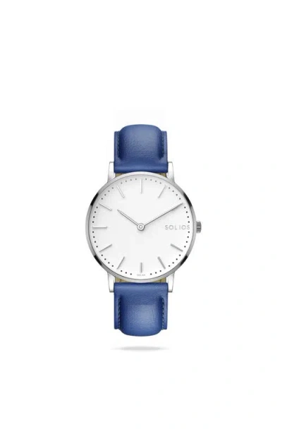 Solios Watches The Solar Classic | White Dial
