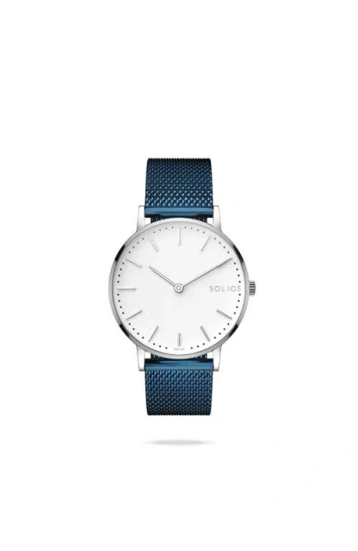 Solios Watches The Solar Classic | White Dial
