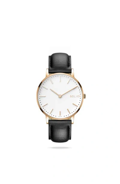 Solios Watches The Solar Classic | White Dial