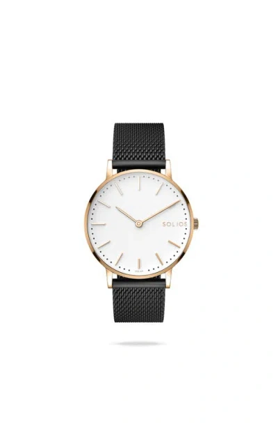 Solios Watches The Solar Classic | White Dial