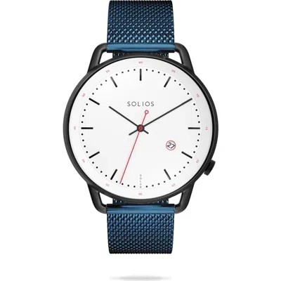 Solios Watches The Solar Curve | White Dial
