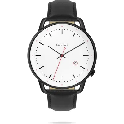 Solios Watches The Solar Curve | White Dial