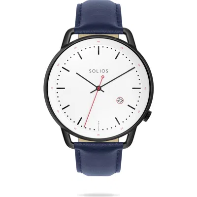 Solios Watches The Solar Curve | White Dial