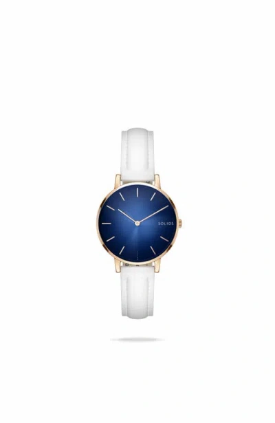 Solios Watches The Solar Mini | Blue Dial