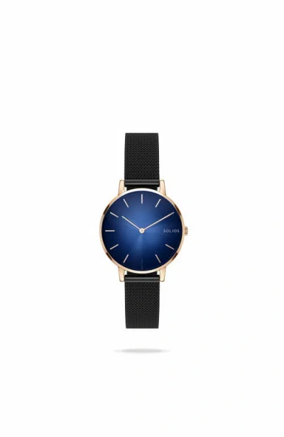 Solios Watches The Solar Mini | Blue Dial